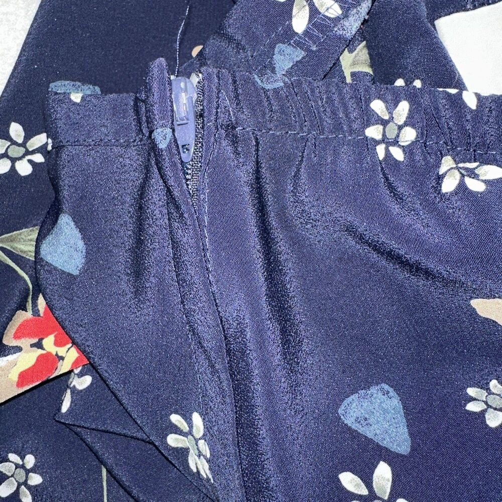 Vintage Maggie Lawrence Floral Midi Skirt Women Lightweight Boho Cottagecore Sz0 - Picture 6 of 7